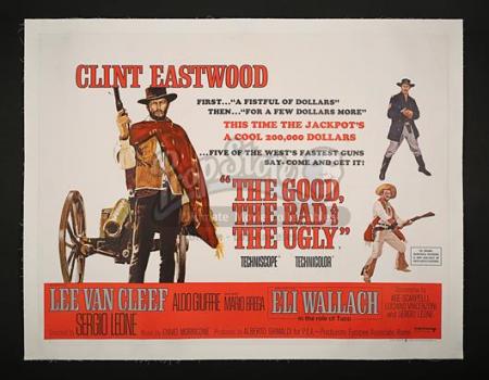 THE GOOD, THE BAD AND THE UGLY (1966) - UK Quad Poster (1966)