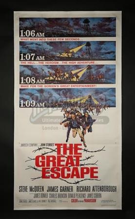 THE GREAT ESCAPE (1963) - US 3-Sheet Poster (1963)