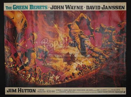 THE GREEN BERETS (1968) - UK Quad Poster (1968)