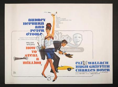 HOW TO STEAL A MILLION (1966) - UK Quad Poster (1966)