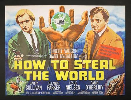 HOW TO STEAL THE WORLD (1968) - UK Quad Poster (1968)