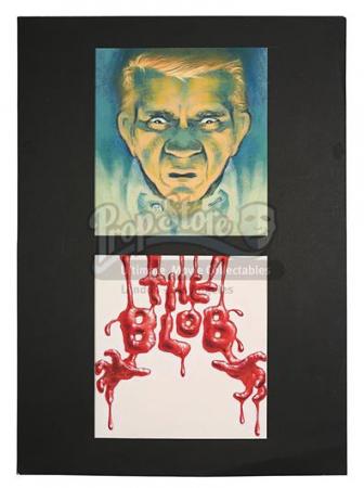 THE BLOB (1958) - VHS Artwork (1982)