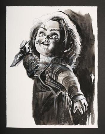 CHILD'S PLAY (1988) - UK DVD Artwork (2004)