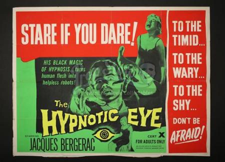 THE HYPNOTIC EYE (1960) - UK Quad Poster (1960)