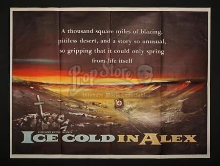 ICE COLD IN ALEX (1958) - UK Quad Poster (1958)