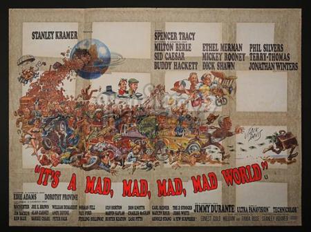 IT'S A MAD, MAD, MAD, MAD WORLD (1963) - UK Quad Poster (1963)