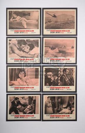 JAMES BOND: FROM RUSSIA WITH LOVE (1963) - Set of Eight US Lobby Cards (1963)