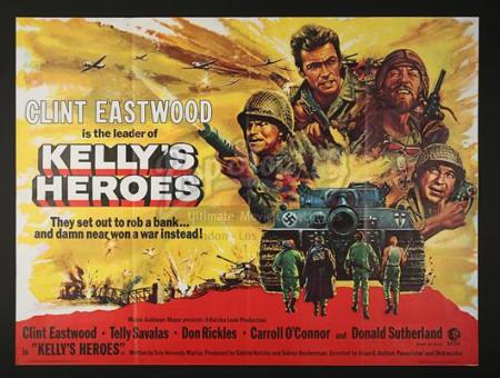 KELLY'S HEROES (1970) - UK Quad Poster (1970)