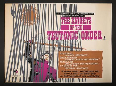 THE KNIGHTS OF THE TEUTONIC ORDER (1960) - UK Quad Poster (1961)