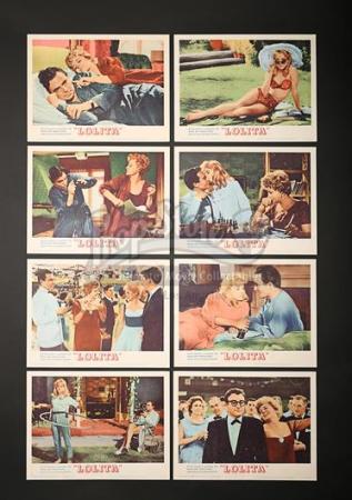 LOLITA (1962) - Eight US Lobby Cards (1962)