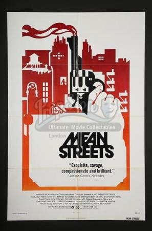 MEAN STREETS (1973) - US 1-Sheet Poster (1973)