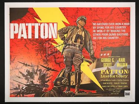 PATTON (1970) - UK Quad Poster (1970)