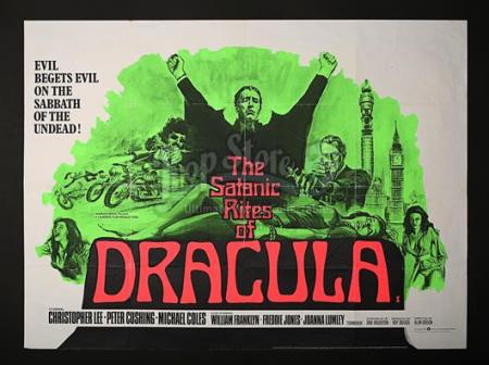 THE SATANIC RITES OF DRACULA (1973) - UK Quad Poster (1973)