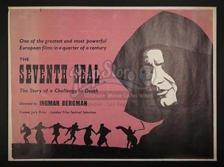 THE SEVENTH SEAL (1957) - UK Quad Poster (1957)