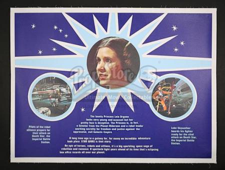 STAR WARS: A NEW HOPE (1977) - Marler Haley UK Quad Poster (1977)