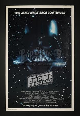 STAR WARS: THE EMPIRE STRIKES BACK (1980) - US 1-Sheet Teaser "Studio Style" Poster (1980)