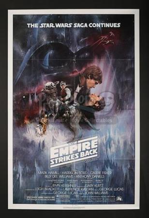 STAR WARS: THE EMPIRE STRIKES BACK (1980) - US 1-Sheet "Gone With The Wind" Poster (1980)