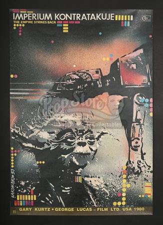 STAR WARS: THE EMPIRE STRIKES BACK (1980) - Polish 1-Sheet Poster (1983)