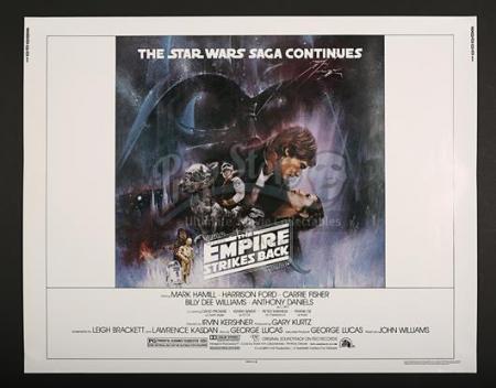 STAR WARS: THE EMPIRE STRIKES BACK (1980) - US 1/2-Sheet "Gone With The Wind" Poster (1980)