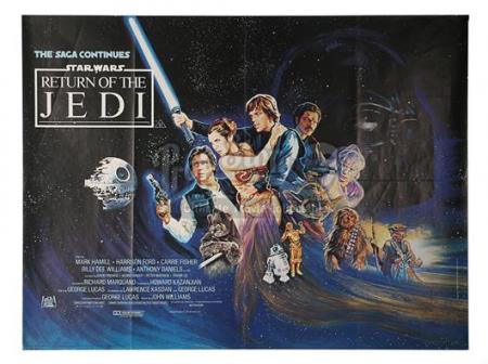 STAR WARS: RETURN OF THE JEDI (1983) - UK Quad Poster (1983)