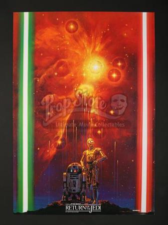 STAR WARS: RETURN OF THE JEDI (1983) - Japanese B2 "Starfall" Poster (1983)