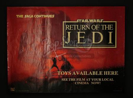 STAR WARS: RETURN OF THE JEDI (1983) - UK Toy Poster (1983)