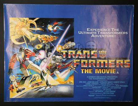 THE TRANSFORMERS: THE MOVIE (1986) - UK Quad & UK Double Crown Posters (1986)