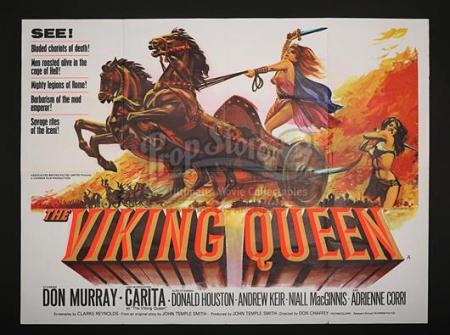 THE VIKING QUEEN (1967) - UK Quad Poster (1967)