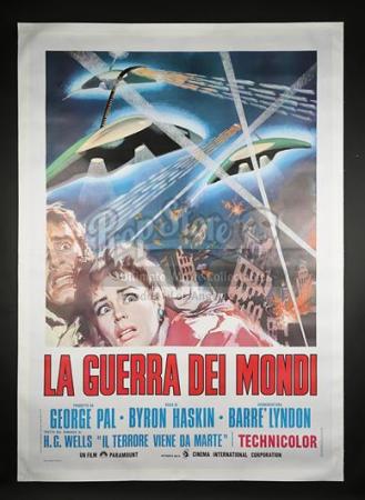 THE WAR OF THE WORLDS (1953) - Italian 4-Foglio Poster (1973)