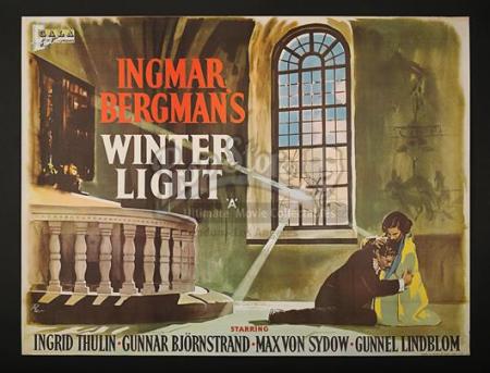 WINTER LIGHT (1963) - UK Quad Poster (1963)