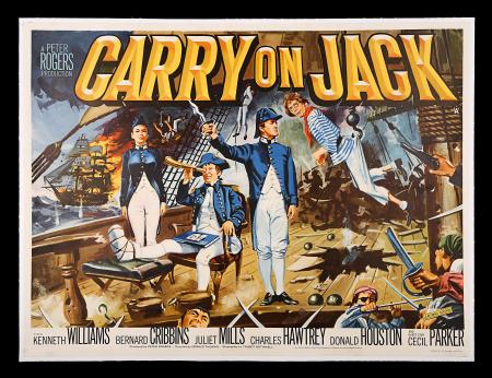 CARRY ON JACK (1963) - UK Quad Poster