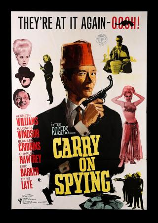 CARRY ON SPYING (1964) - UK One-Sheet Poster