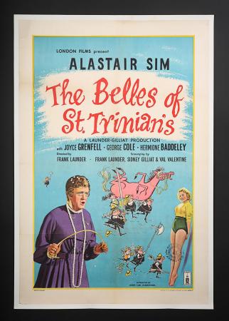 THE BELLES OF ST. TRINIAN'S (1954) - UK One-Sheet Poster