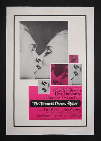 THE THOMAS CROWN AFFAIR (1968) - US One-Sheet Poster