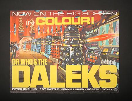 DR. WHO AND THE DALEKS (1965) - UK Quad Poster