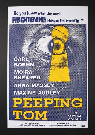 PEEPING TOM (1960) - UK One-Sheet Poster