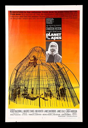 PLANET OF THE APES (1968) - US One-Sheet Poster