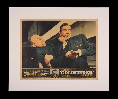 JAMES BOND: GOLDFINGER (1964) - US Lobby Card