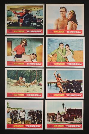 JAMES BOND: THUNDERBALL (1965) - US Lobby Card Set