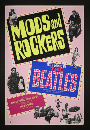 MODS AND ROCKERS (1965) - UK One-Sheet Poster