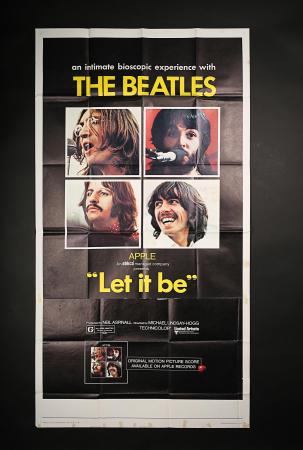 LET IT BE (1970) - US Three-Sheet Poster