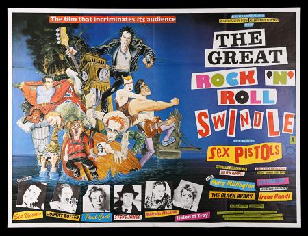 THE GREAT ROCK 'N' ROLL SWINDLE (1980) - UK Quad Poster