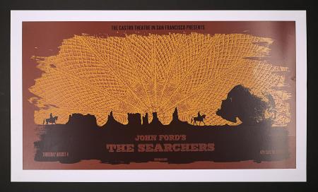 THE SEARCHERS (1956) - US Castro Theatre Poster