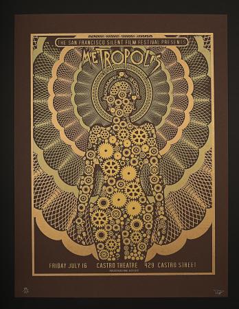 METROPOLIS (1927) - US Castro Theatre Poster