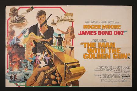 JAMES BOND: THE MAN WITH THE GOLDEN GUN (1974) - UK Quad Poster