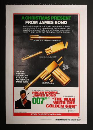 JAMES BOND: THE MAN WITH THE GOLDEN GUN (1974) - US One-Sheet Advance Poster