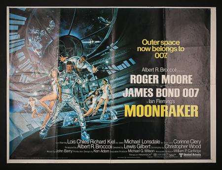 JAMES BOND: MOONRAKER (1979) - UK Quad Printer's Proof Poster