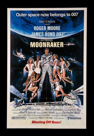 JAMES BOND: MOONRAKER (1979) - US One-Sheet "Bond And Girls" Advance Poster