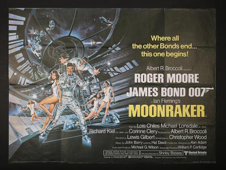 JAMES BOND: MOONRAKER (1979) - UK Quad Poster