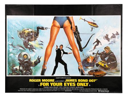 JAMES BOND: FOR YOUR EYES ONLY (1981) - UK Quad Poster